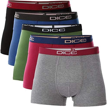 Boxers Homme Dice – Lot de 3 Multicolores