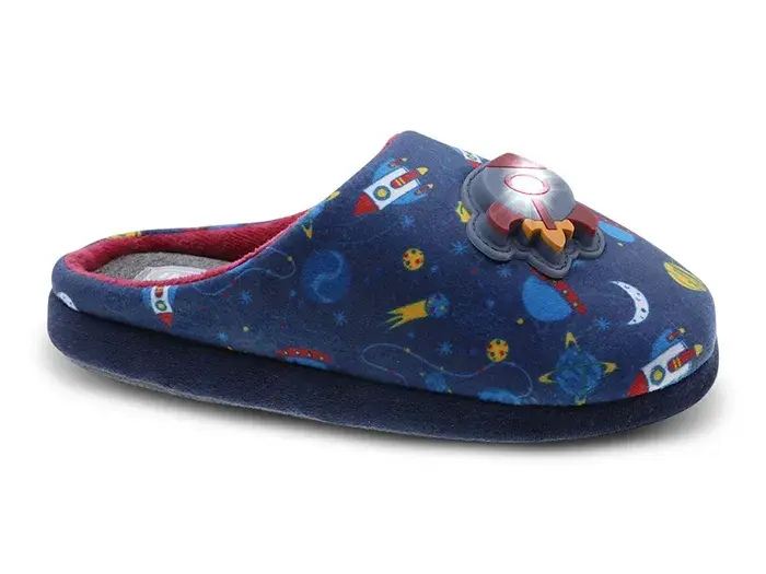 Pantoufles chaudes garçon Beppi 2216730 – Chaussons d’intérieur antidérapants