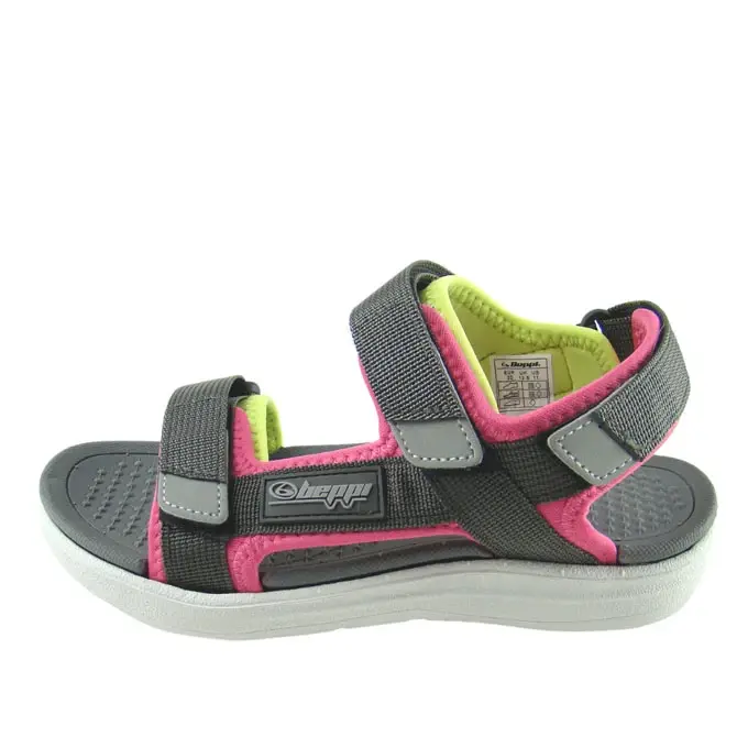 Sandales sport Beppi fille – Réf. 2199301 – Gris, scratch