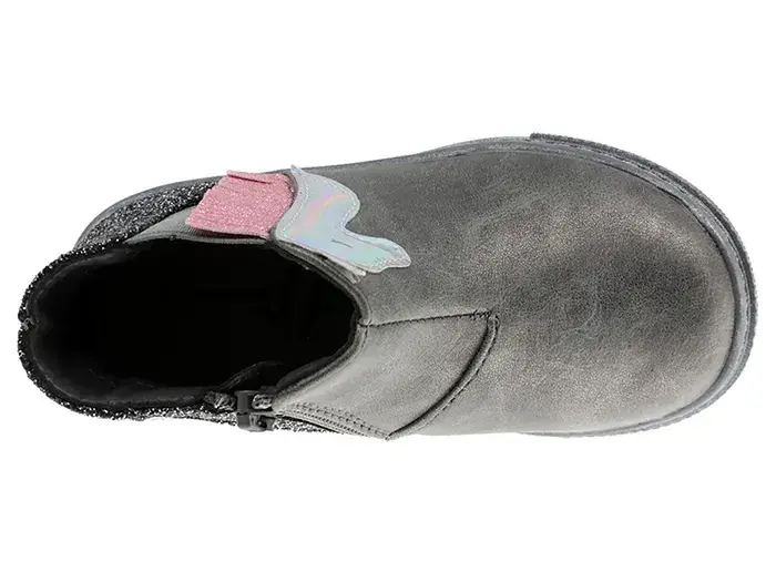 Bottes Bébé Beppi – Métallisées Chumbo, Confort & Sécurité