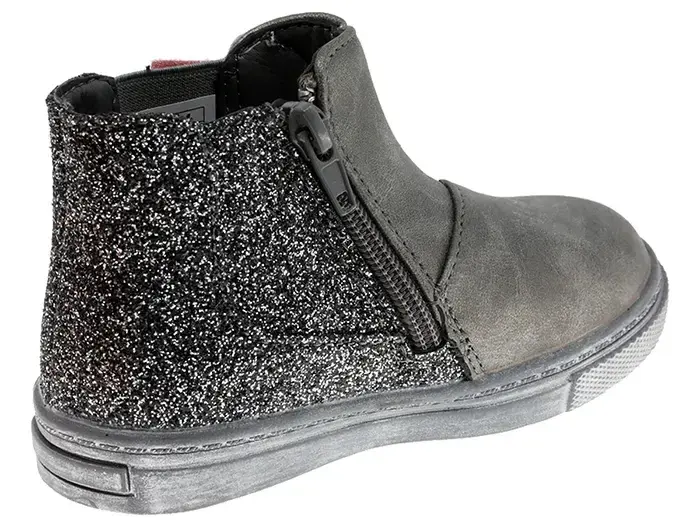 Bottes Bébé Beppi – Métallisées Chumbo, Confort & Sécurité