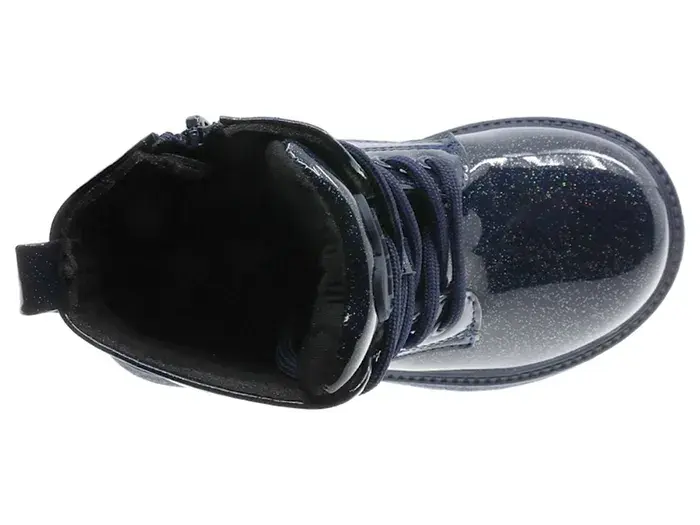 Bottes Enfant Beppi – Bleu Marine, Étoile & Fermeture éclair