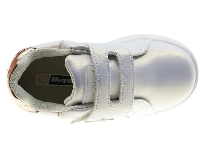 Chaussures Bébé BEPPI _ Couleur Perle à Velcro