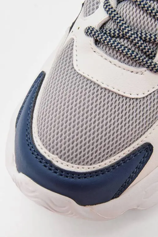 Chaussures Sportives BEPPI pour Jeunes - Gris & Bleu Marine