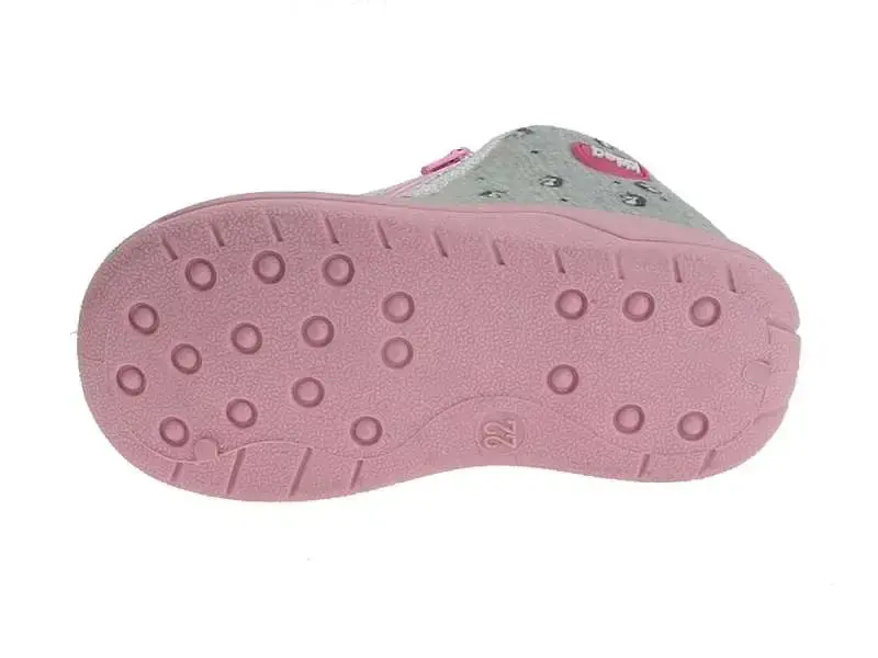 Bottes Bébé Beppi – Métallisées Chumbo, Confort & Sécurité