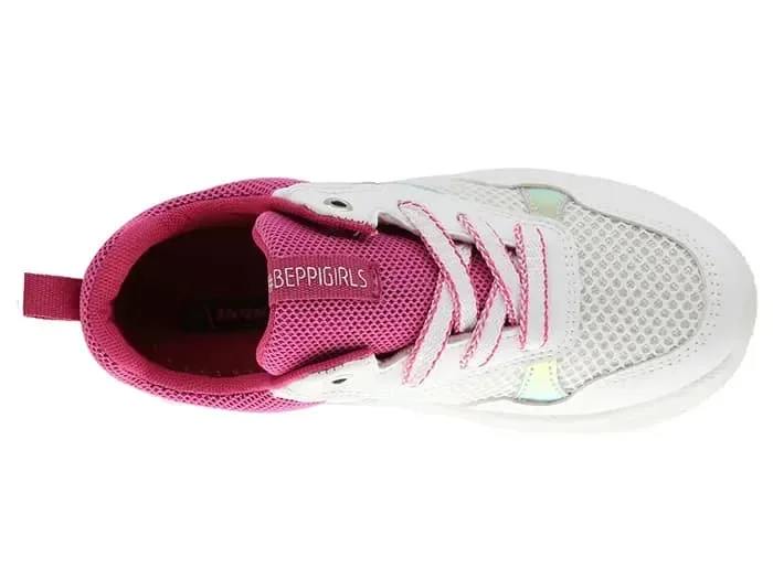 Baskets Chunky Fille Beppi Blanches & Roses