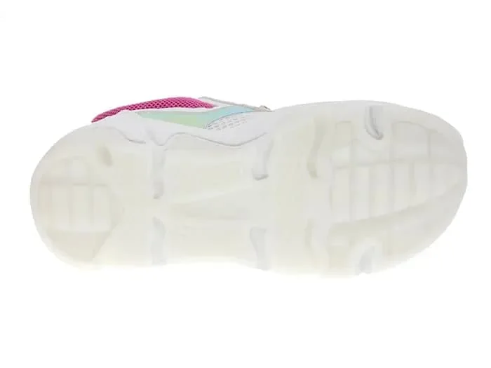 Baskets Chunky Fille Beppi Blanches & Roses