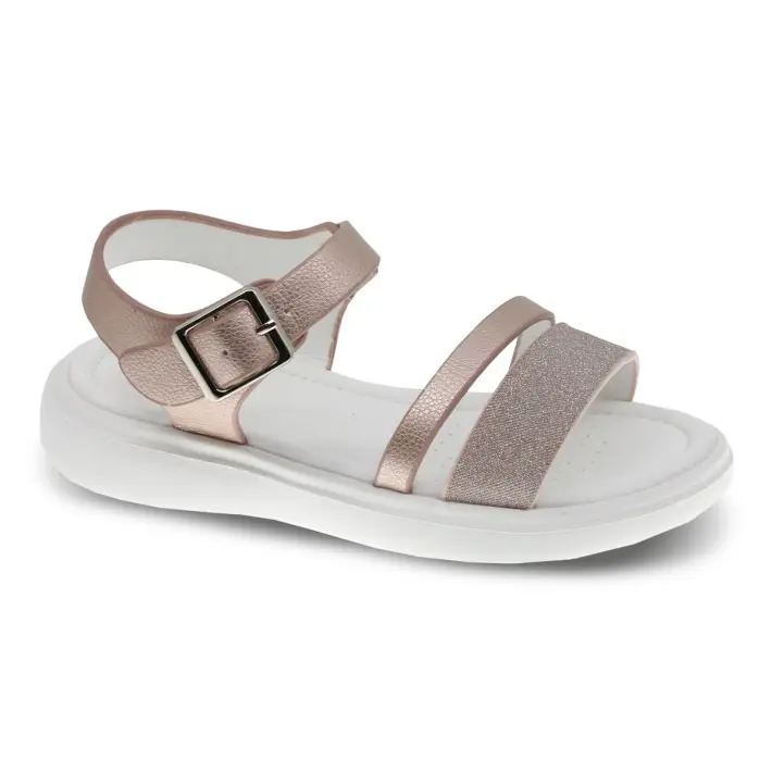 Sandales Fille Beppi 🇵🇹 – Corail Casual à Scratch