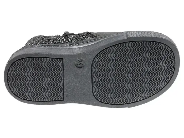 Bottes Bébé Beppi – Métallisées Chumbo, Confort & Sécurité
