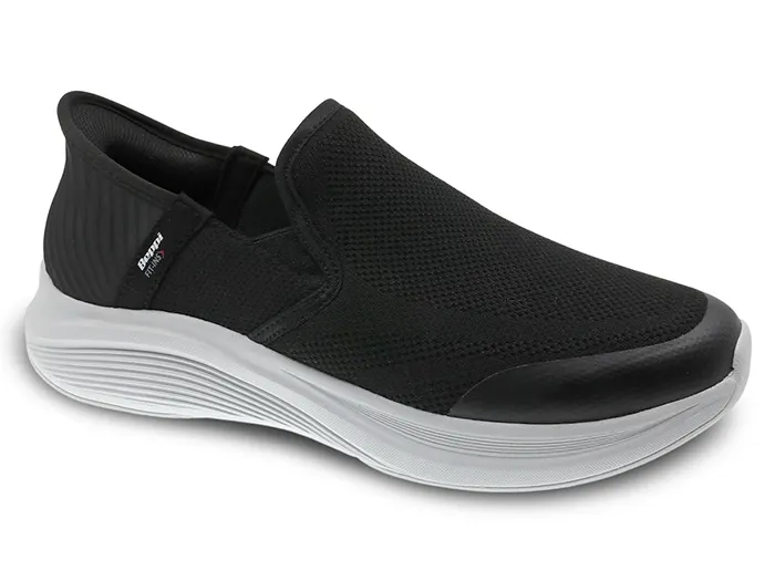 Chaussure Casual Sport Homme Fit-Ins – Noir/Blanc (Réf. 2213382)