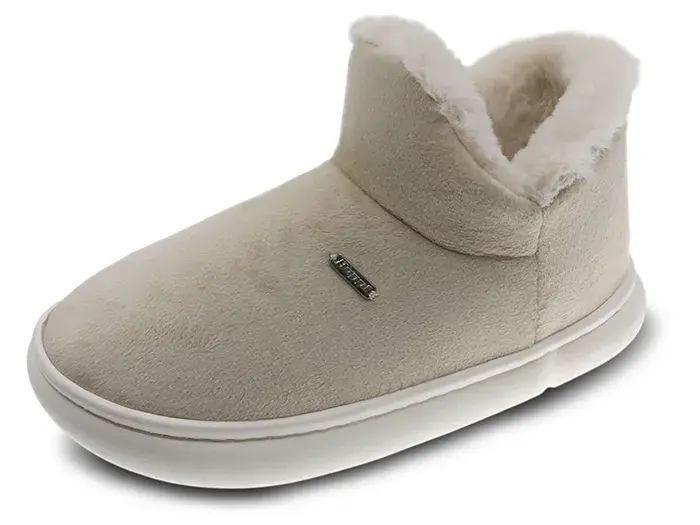 Pantoufles d’intérieur Beppi – Femme, Beige Douceur & Chaleur (Réf. 2208072)