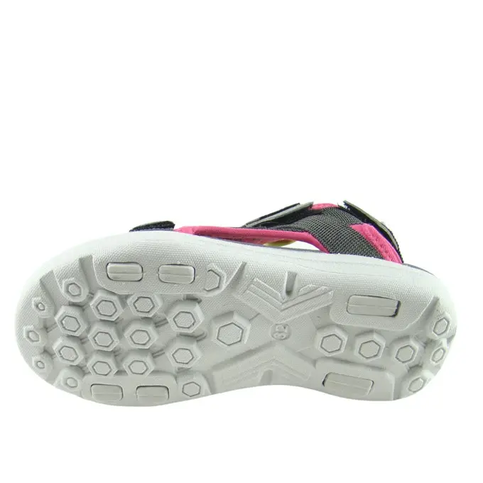 Sandales sport Beppi fille – Réf. 2199301 – Gris, scratch