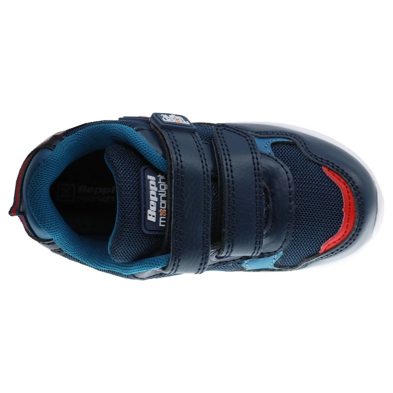 Baskets lumineuses enfant – Beppi Moonlight LED bleu 🇵🇹