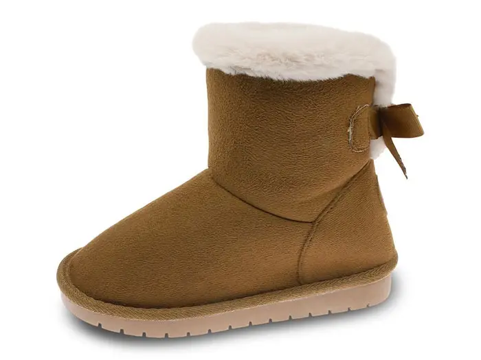 Bottes Fille Beppi – Camel, Chaudes & Antidérapantes