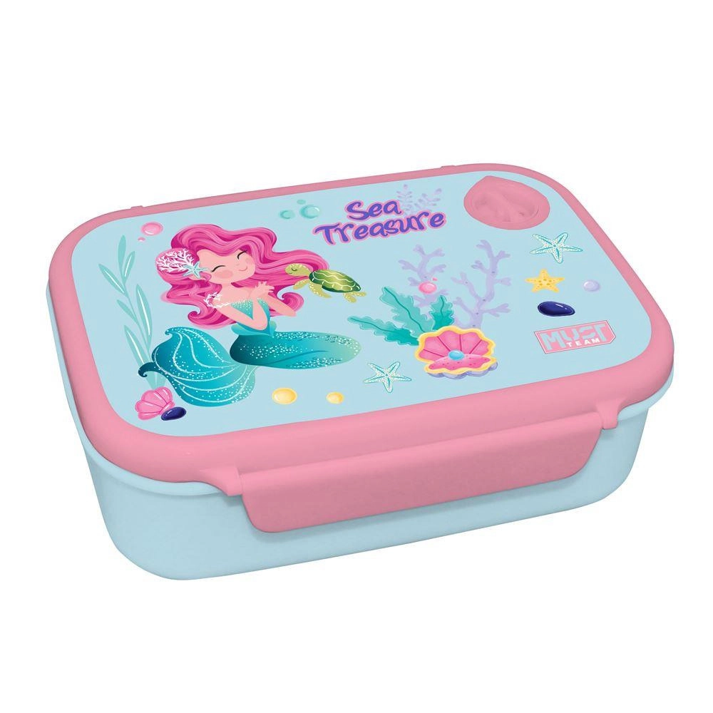 Boîte à goûter Sirène + Gourde aluminium