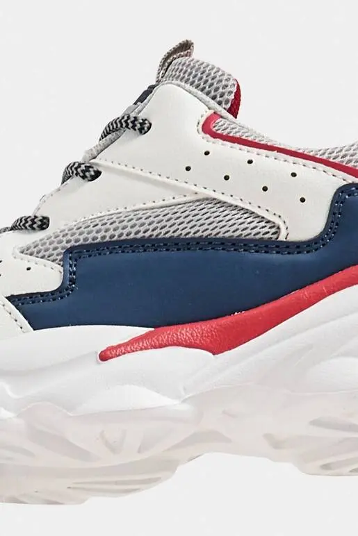 Chaussures Sportives BEPPI pour Jeunes - Gris & Bleu Marine