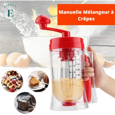 manuelle mélangeur à crêpes (التوصيل مجاني)