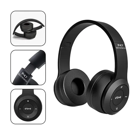 Stereo P47 Headset 5.0 Bluetooth Headset  for HuaWei XiaoMi
