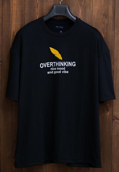 تيشرت اوفر سايز overthinking