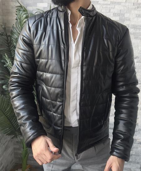 جاكيت جلد بامب