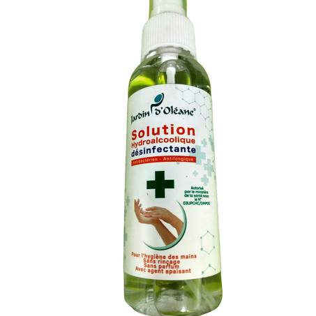 JARDIN D'OLEANE SOLUTION HYDROALCOOLIQUE 100ML