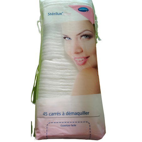 HARTMANN STERILUX COTON CARRE 45 CARRES