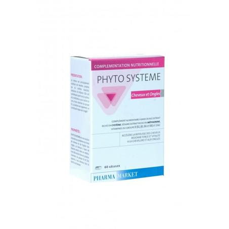 PHYTO SYSTÈME CHEVEUX ET ONGLES 60 GELULES