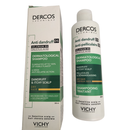 Vichy Dercos Shampooing Anti-Pelliculaire Cheveux Secs