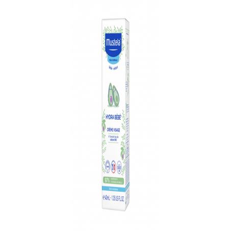 MUSTELA HYDRA BEBE CREME VISAGE 40 ML
