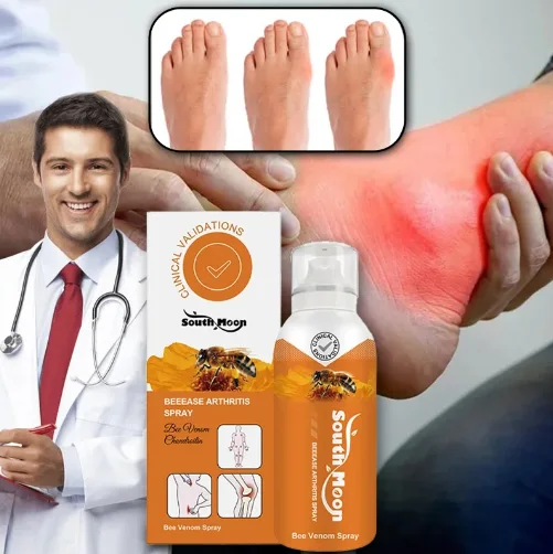 Bee venom spray for treating arthritis