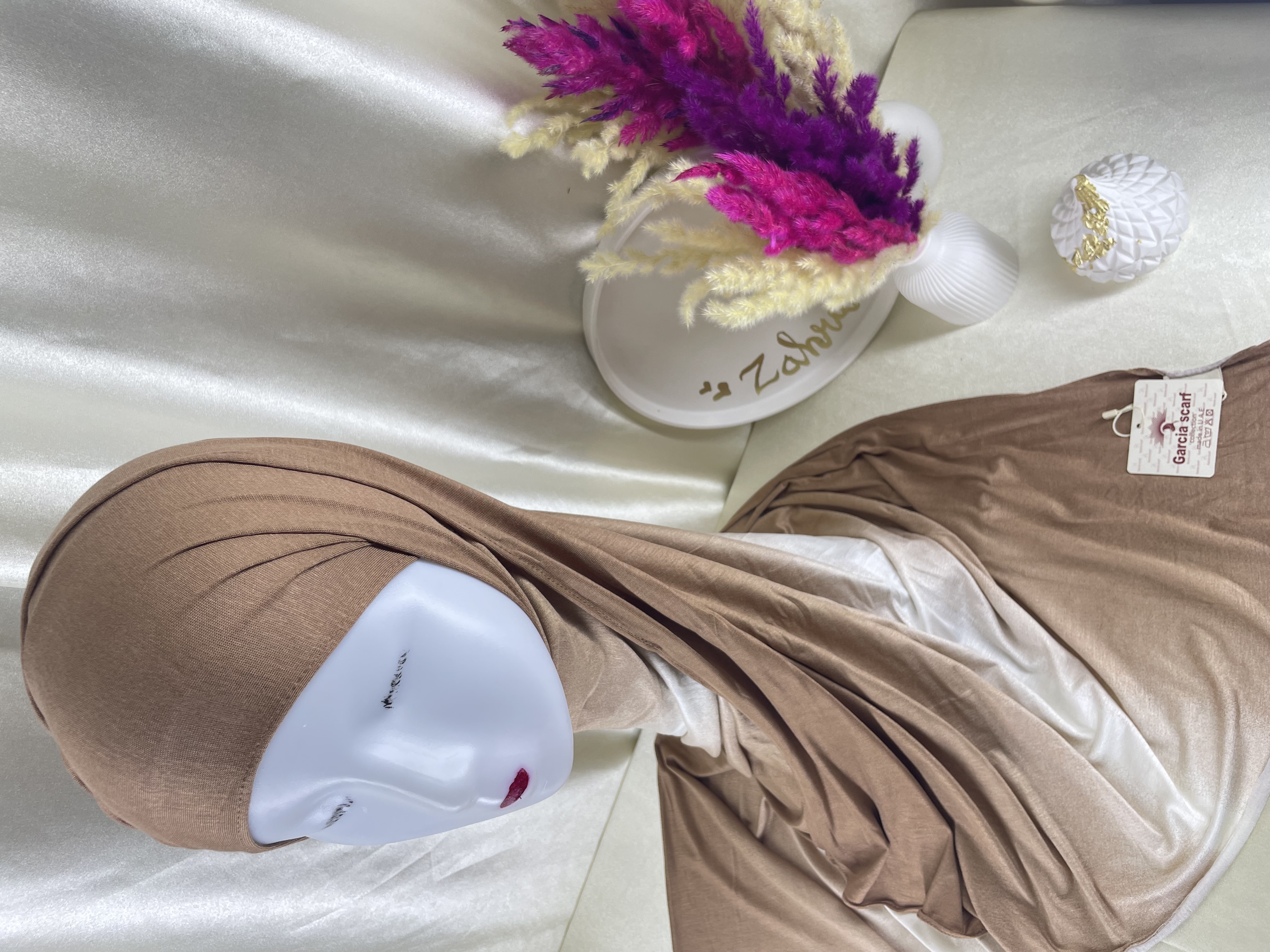 Lycra dégradé Marron