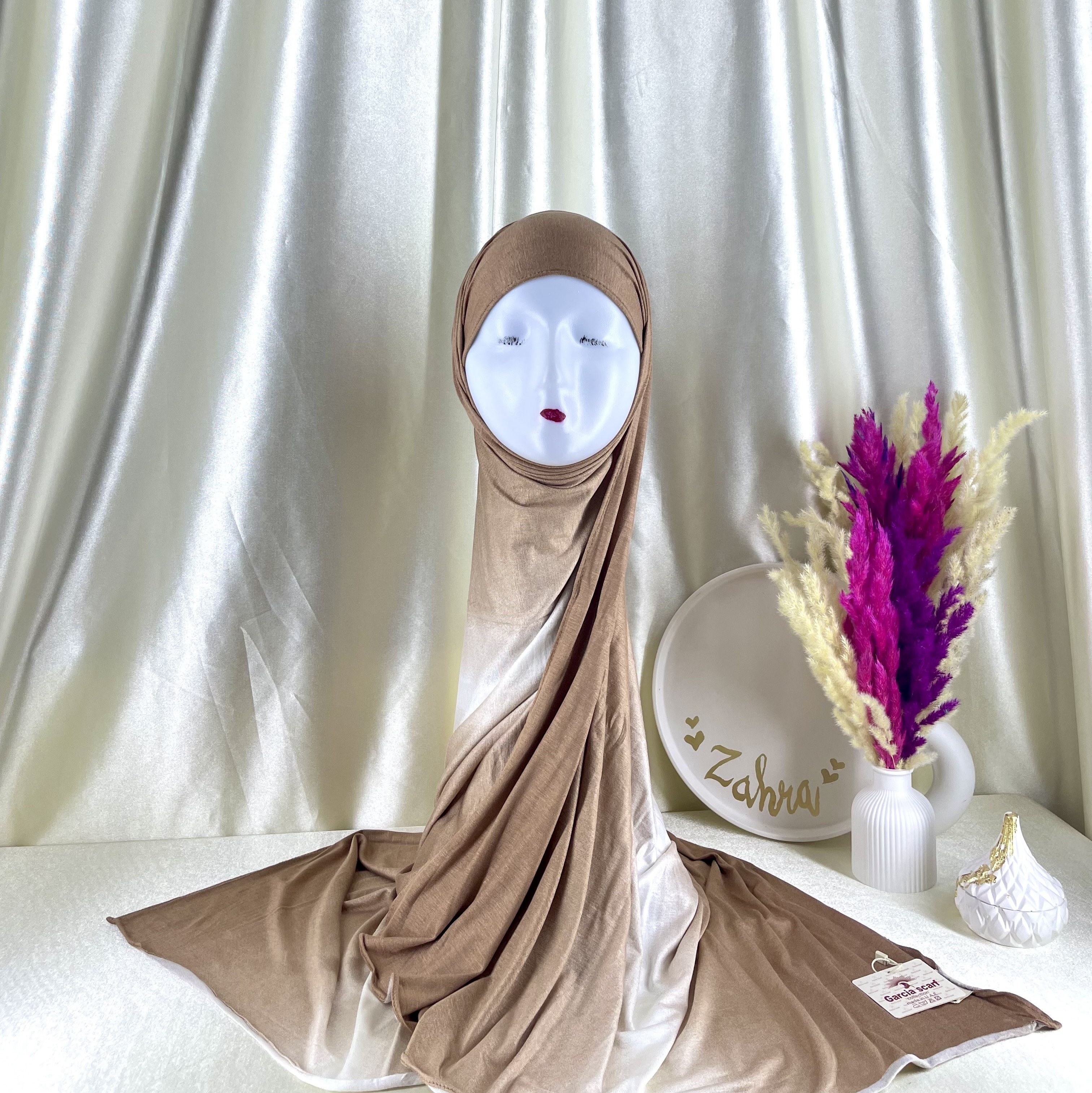 Lycra dégradé Marron