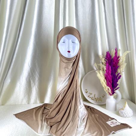 Lycra dégradé Marron