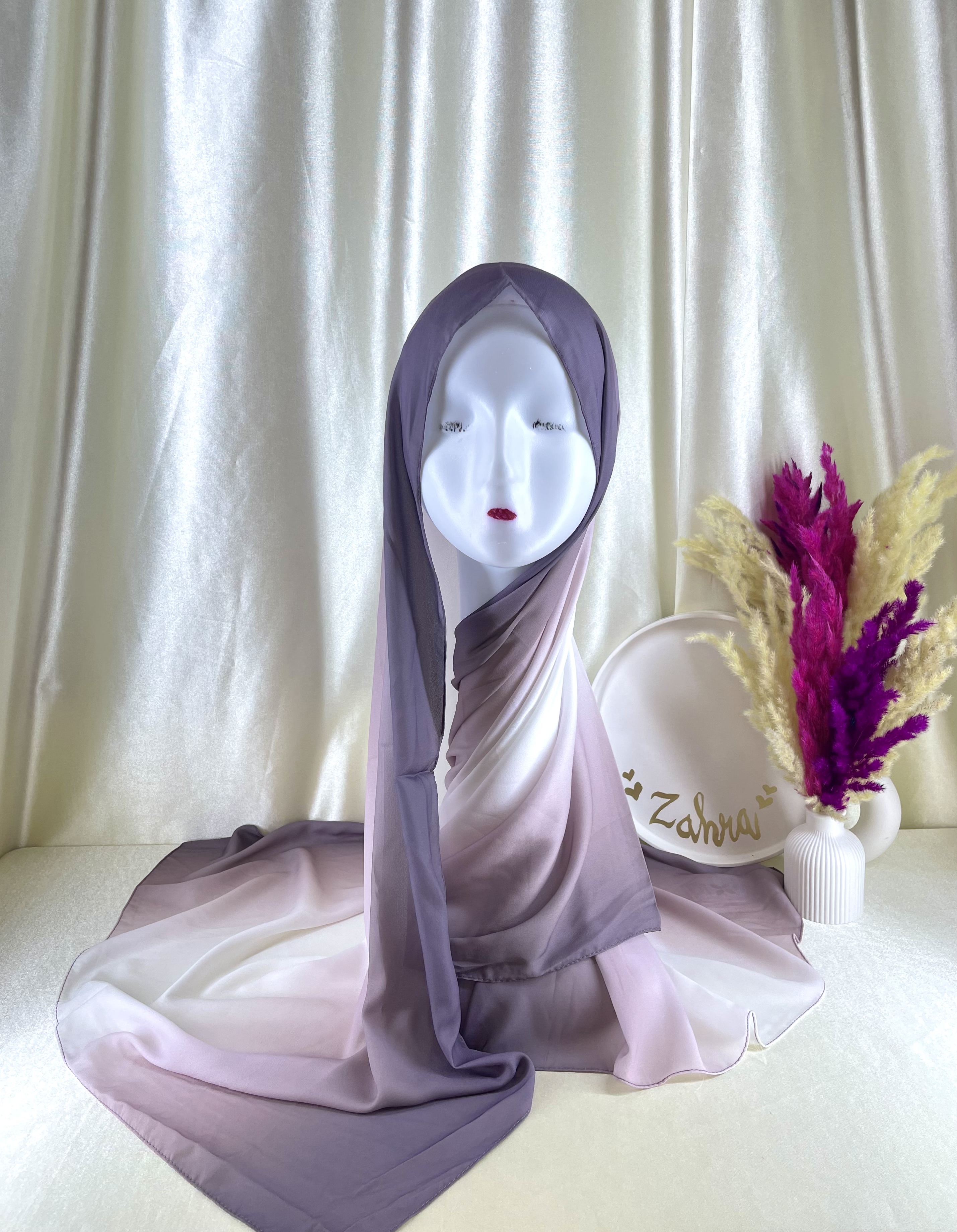 Crêpe dégradé Nude