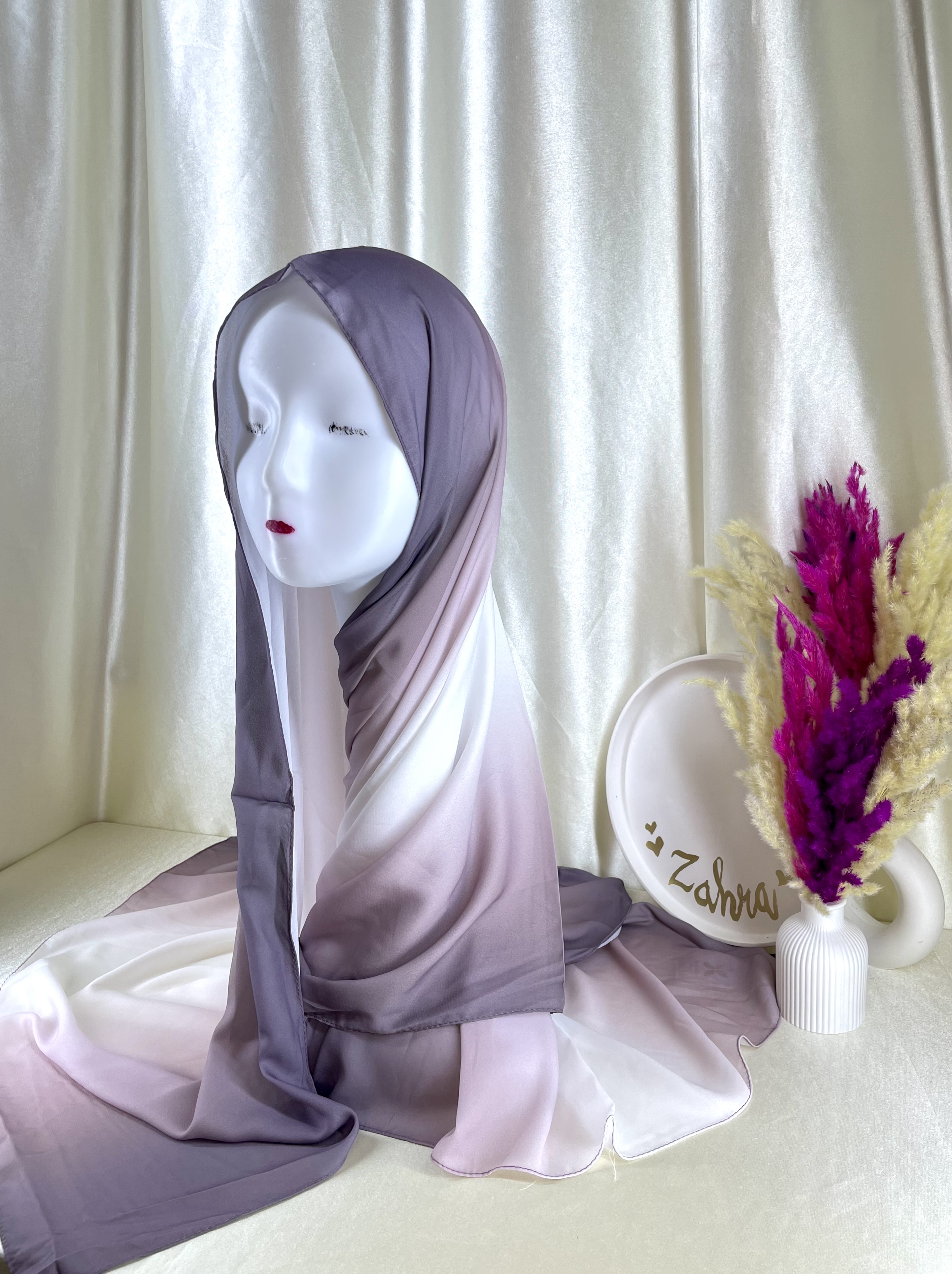 Crêpe dégradé Nude