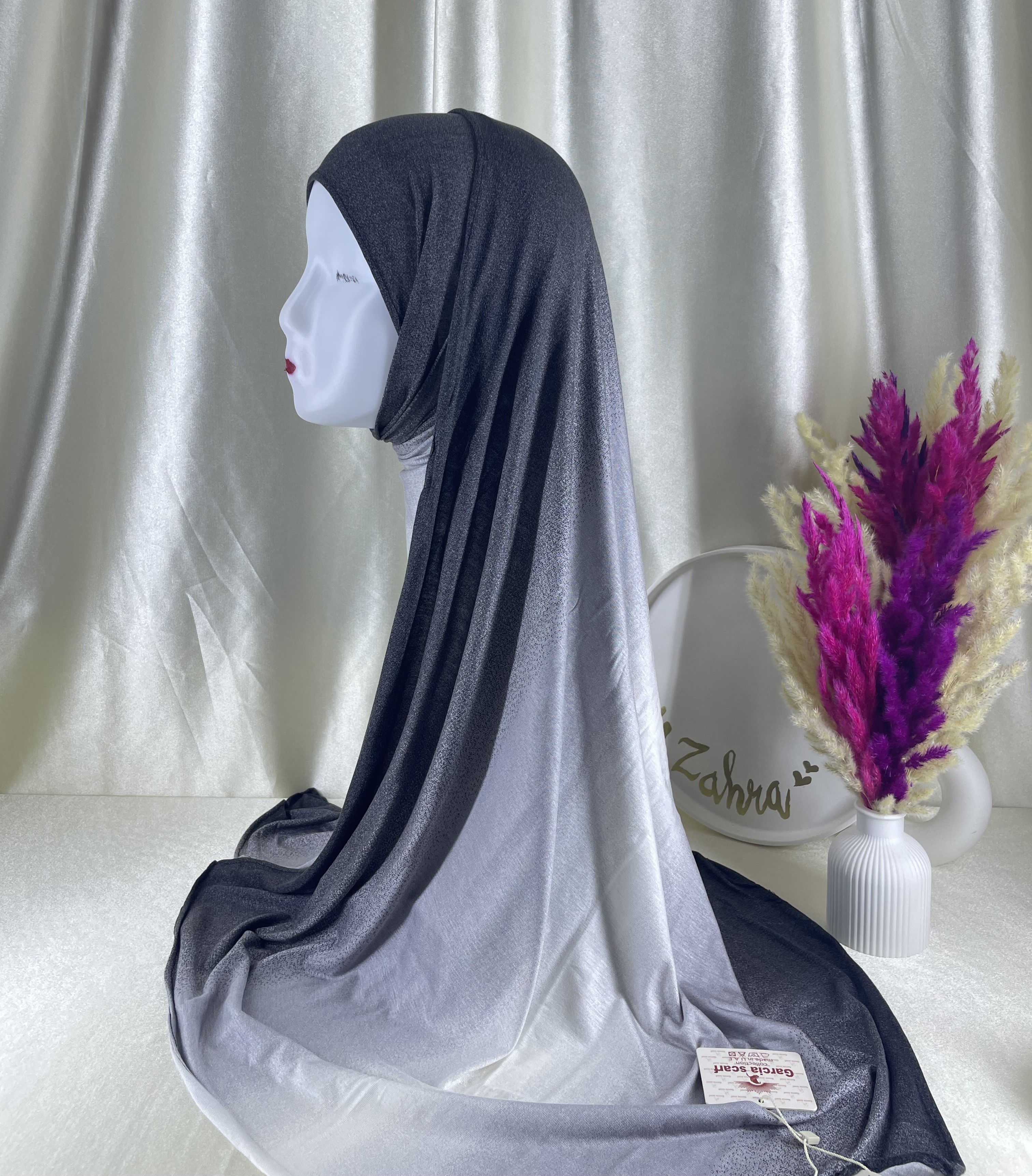 Lycra dégradé gris