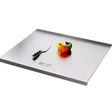 لوح تقطيع من الفولاذ المقاوم للصدأ