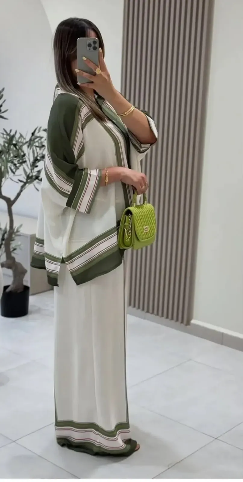 Ensemble Chic Patterned