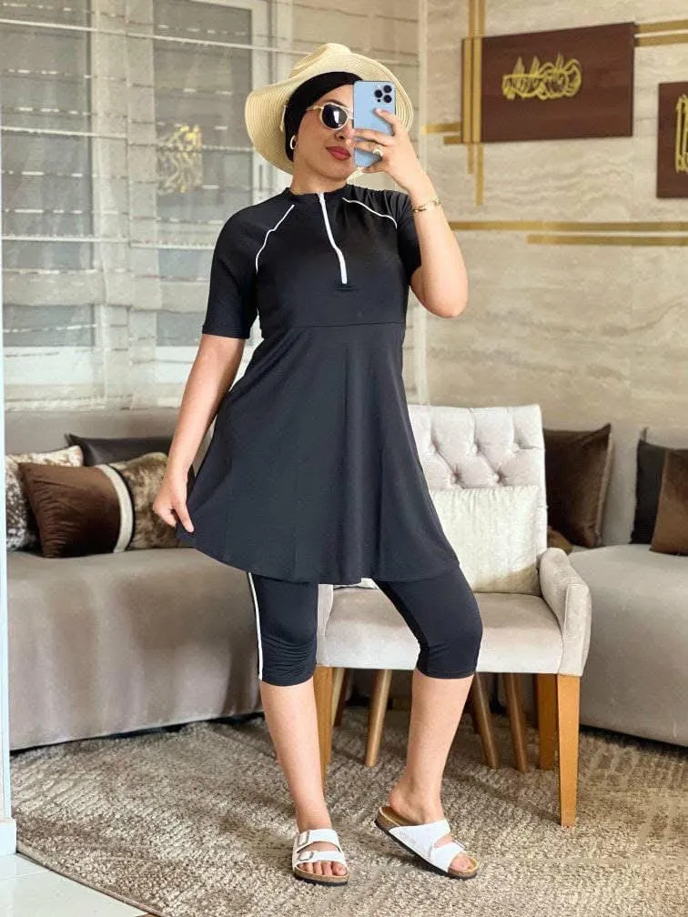 Burkini demi manche