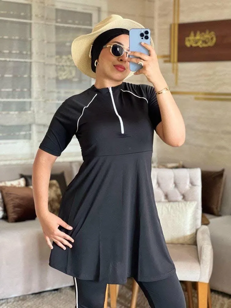 Burkini demi manche