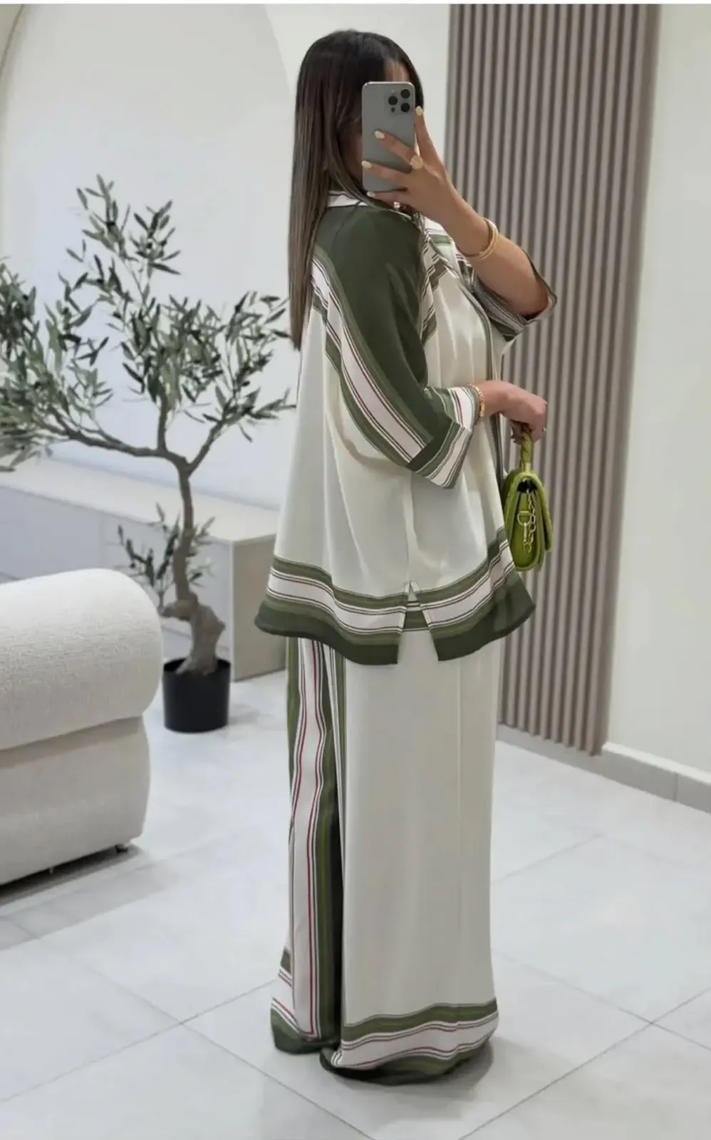 Ensemble Chic Patterned
