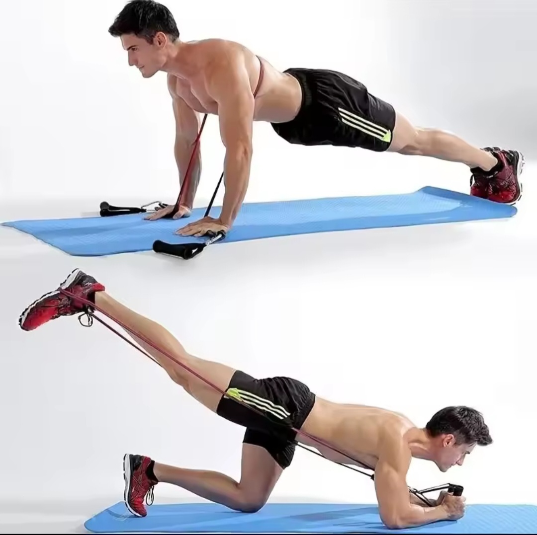 00050. RESISTANCE BANDS *NG43* حبال مطاطية للتمارين الرياضية