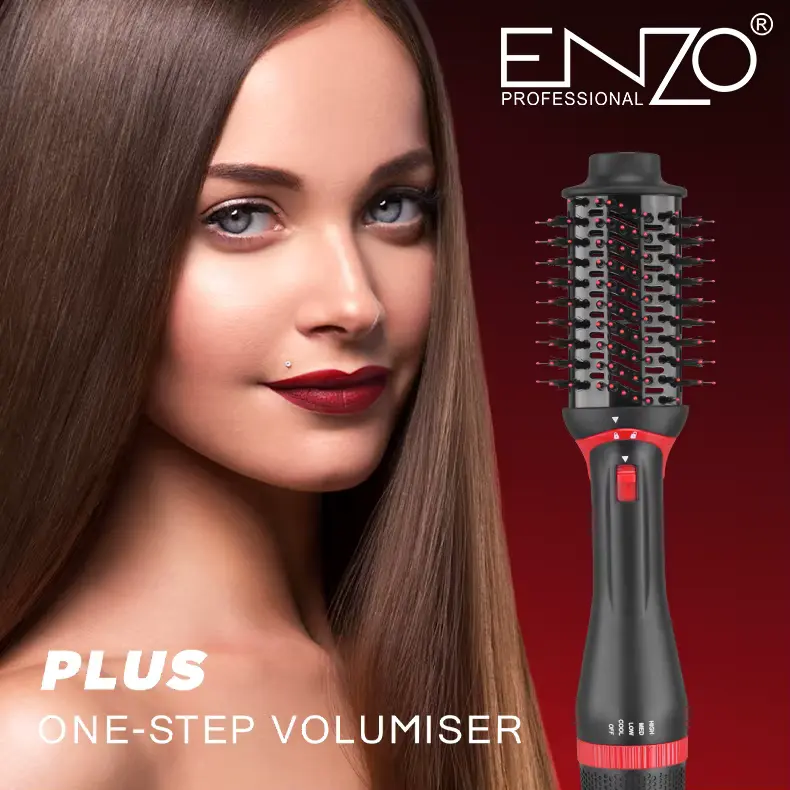 Enzo Professional 2 in 1 Perfect Hair Dryer Brush * فرشاة مجفف الشعر انزو بروفيشنال 2 في 1 المثالية