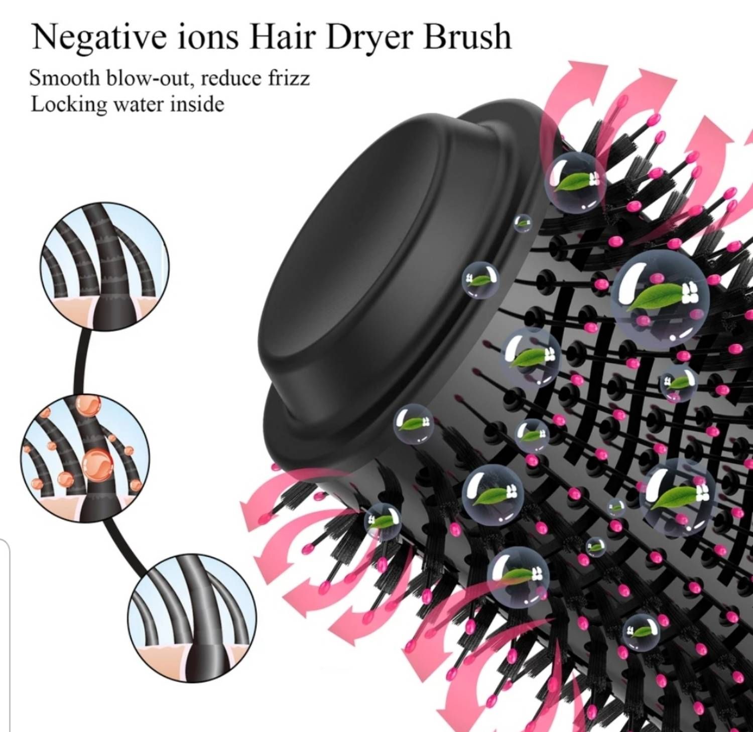 One Step Hair Dryer Brush * فرشاة تجفيف الشعر بخطوة واحدة