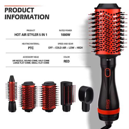 Brosse  Dsp  5 In 1 * مشط الهواء الساخن