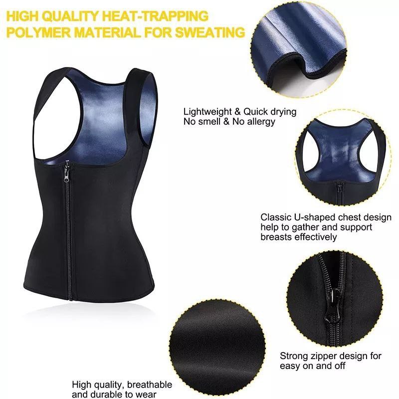 GAINE VEST Sweat Shaper * فيست تنحيف الجسم