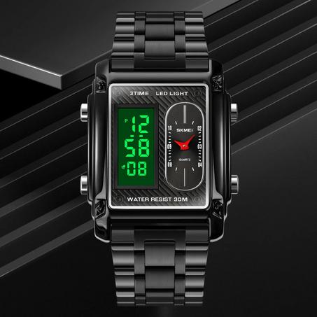 SKMEI-Montre rectangulaire pour homme BRAZ
