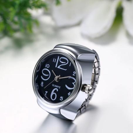 Bague Montre Réglable Pour Homme Et Femme