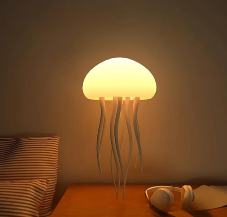 مصباح قنديل البحر بتحكم صوتي مع ارجل راقصة