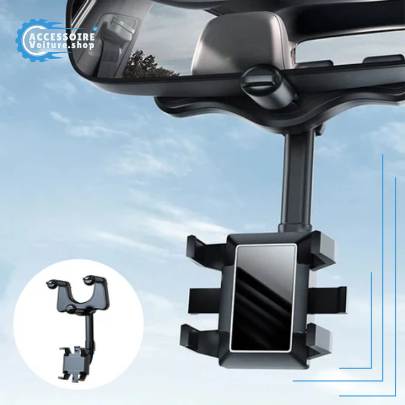 Support téléphone voiture 360